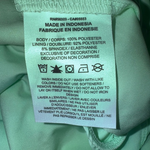 Nike Challenger Women’s Dri-FIT Running Shorts XXL Mint-light Green - Picture 5 of 12